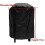 (190x71x117cm) Telo impermeabile per barbecue - Resistente, Nero 4