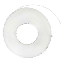ZENGO 1,6 mm x 175 m Universal-Rundschnur für Rasenmäher, weiß, Mähseil, Zubehör YMJJ