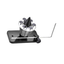 ZENGO Blade ncer Ersatz für 339075b Rasenmäher Blade ncer Magnetische Wandhalterung 42-047 Schwarz