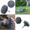 ZENGO Lawn Mower Sharpener Bit Lawn Mower Blade Sharpener Set Manual Drill, Garden Tool Sharpener 3