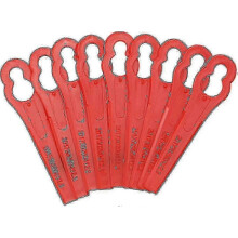 ZENGO 50 Pack Replacement Lawn Mower Blades Plastic Lawn Mower Blade Black And Decker Edition0612