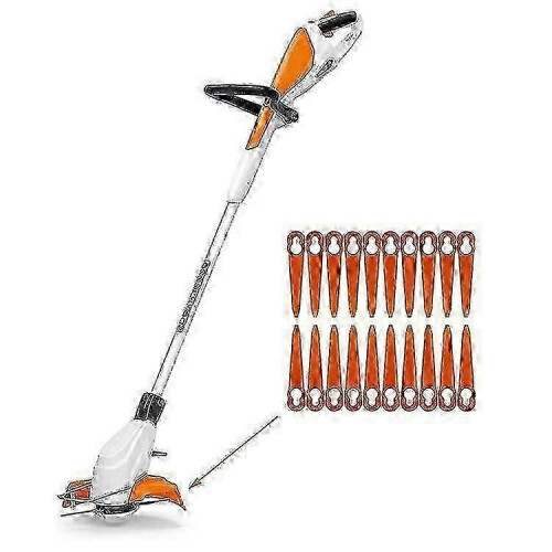 ZENGO 100 pezzi per lame di taglio per tosaerba STIHL Polycut 2-2 ABS -a 2