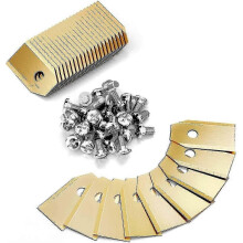 ZENGO Titanium Replacement Blade For Lawn Mower, 30 Pack Lawn Mower Blade, Lawn Mowers