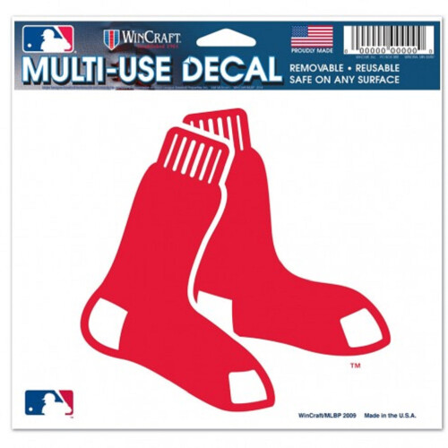 Boston Red Sox Decal 5x6 Ultra -kleur