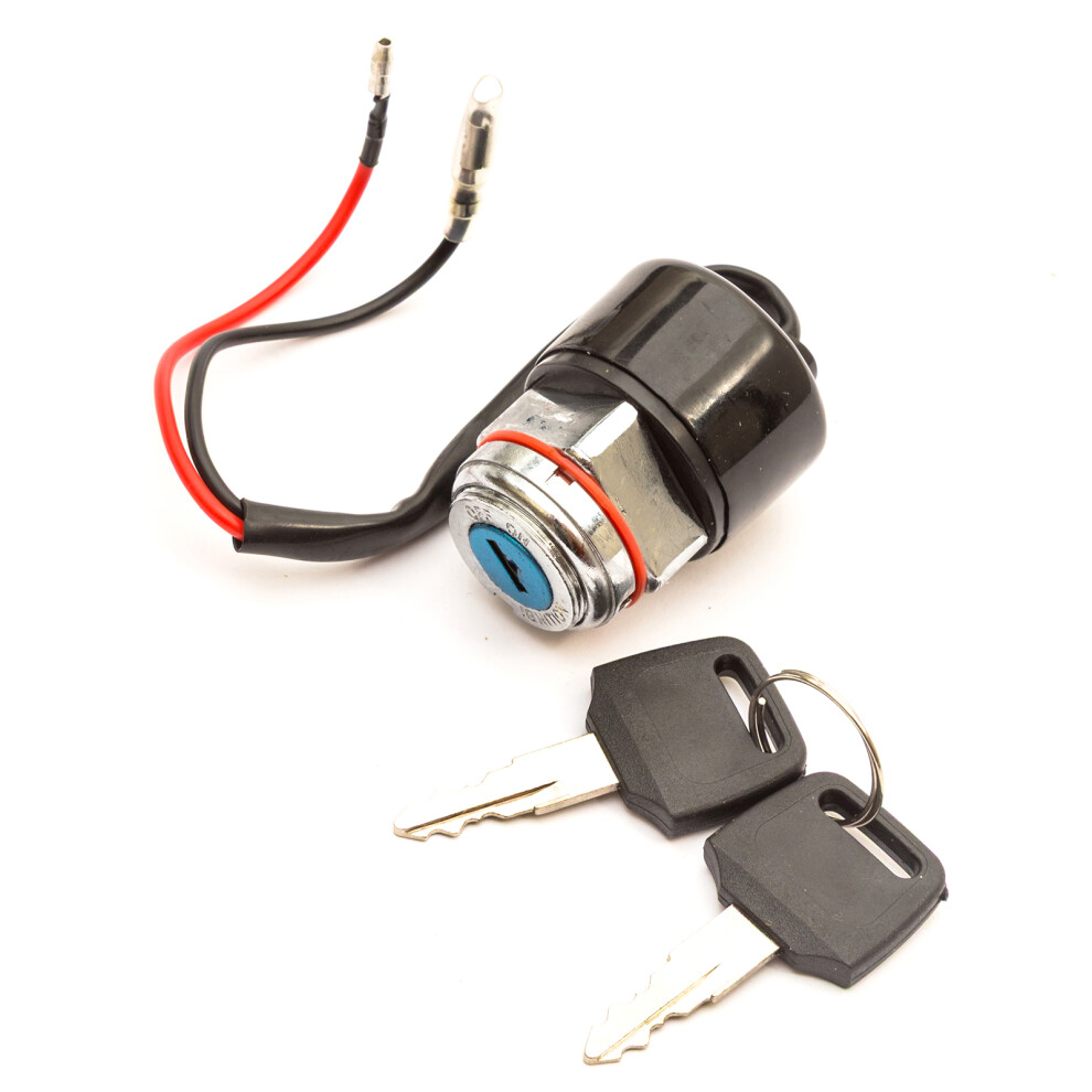 12V 2 Stage Ignition Key Switch On Off 2 Keys Electric Start Quad Bike / Atv 5056213552930