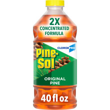 Pine Sol Multi-Surface Cleaner, CloroxPro, 2X Koncentreret Formel, Allround Rengøring, Original Pine, 40 Fl. oz.