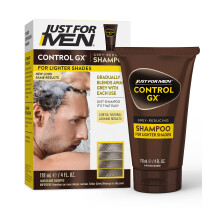 Just for Men Control GX Graureduzierendes Shampoo fr hellere Haartne, Blond bis Mittelbraun, schrittweise Haarfarbe, 118 ml  1 Stck (Verpacku
