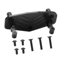 Aluminiumlegierung Lenkservo-Montagebasis für 1/8 Truck Schwarz