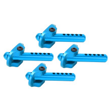 RC Body Post Shell Support-Säule für 1/10 RC Autos Blau (47mm, 43g)