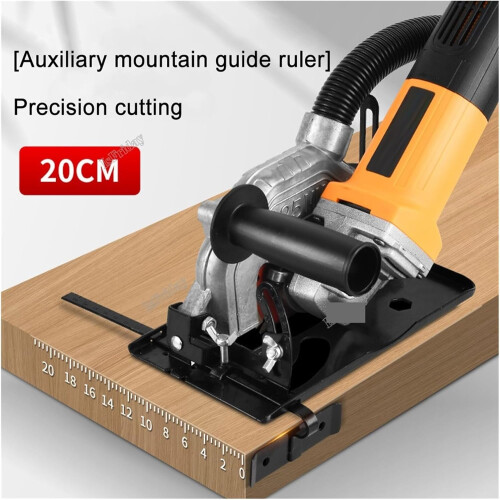 Hand Angle Grinder Converter Holder for Electric Chainsaws and Circular Saws, Universal Black Tool Accessory Base 1