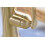 Riobel Trattoria Mixer with Pull Down Spray Round Spout Brushed Gold Kitchen Tap 2