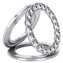 51108 Needle Roller Thrust Bearing 5pcs Set 2RS Level Axial Ball Bearing ID 40mm OD 60mm Thickness 13mm