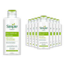 (12x of 125ml) Simple Kind to Skin Eye Make-Up Remover for Sensitive Skin