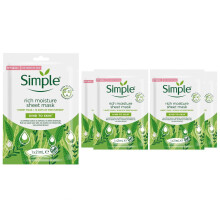 (5x Rich Moisture) Simple Kind to Skin Limited Edition Biodegradable Sheet Mask