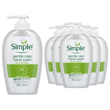 (6x of 250ml) Simple Kind to Skin Gentle Care Hand wash with Mint Oil