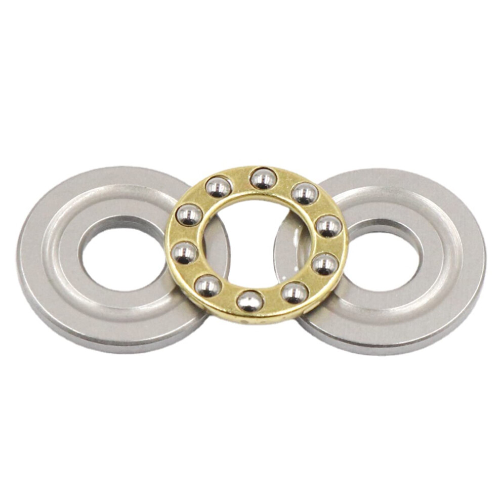 F5-12M Thrust Ball Bearings 5X12x4mm Miniature High Precision Single Row Flat Direction Bearings 10Pcs 6482260138992