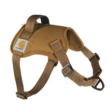 Arnés para Perros Carhartt de Nylon, Ajustable, con Mango de Control Rápido y Detalles Reflectantes, Marrón, X-Large