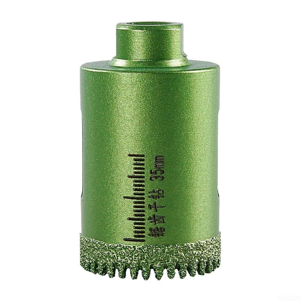 Dry Drill Bit for Marble Concrete 35mm Serrated Hole Opener, Compatible with Standard Electric Drills, Durable Design-image-OPC-PK5GJFV-NEW
