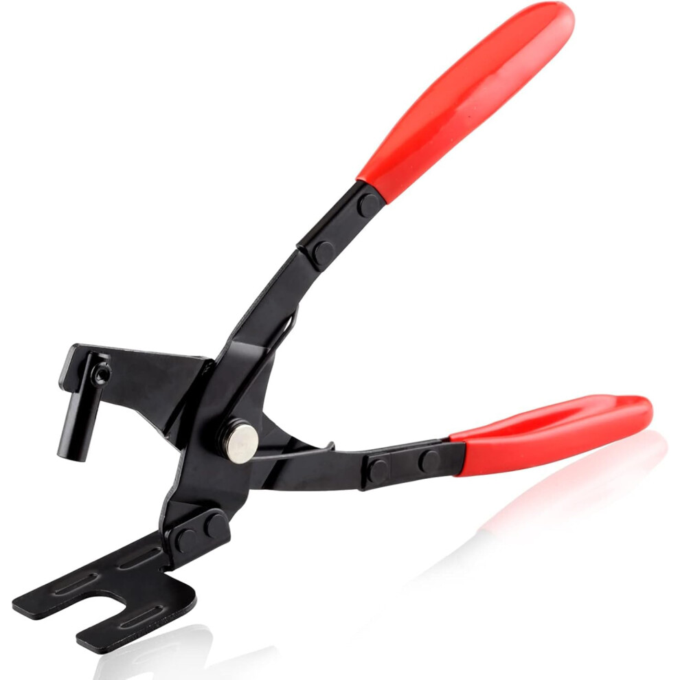 Exhaust Hanger Removal Pliers 25 Degree Offset Design For Rubber Silencer Hanger, Durable Exhaust Rubber Release Tool 6447073147593