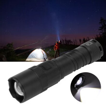 2360 Aluminum-LED-Campinglampe 18650/26650, IPX4, 5 Modi