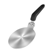 For Induction Hob Converter Plate Stainless Steel Induction Converter Plate With Insulated Handle Fo