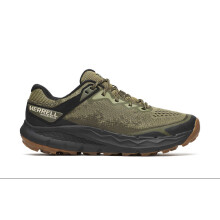 (UK 9) Merrell Mens Nova 4 WP Trail Running Trainers Shoes Drab J068397