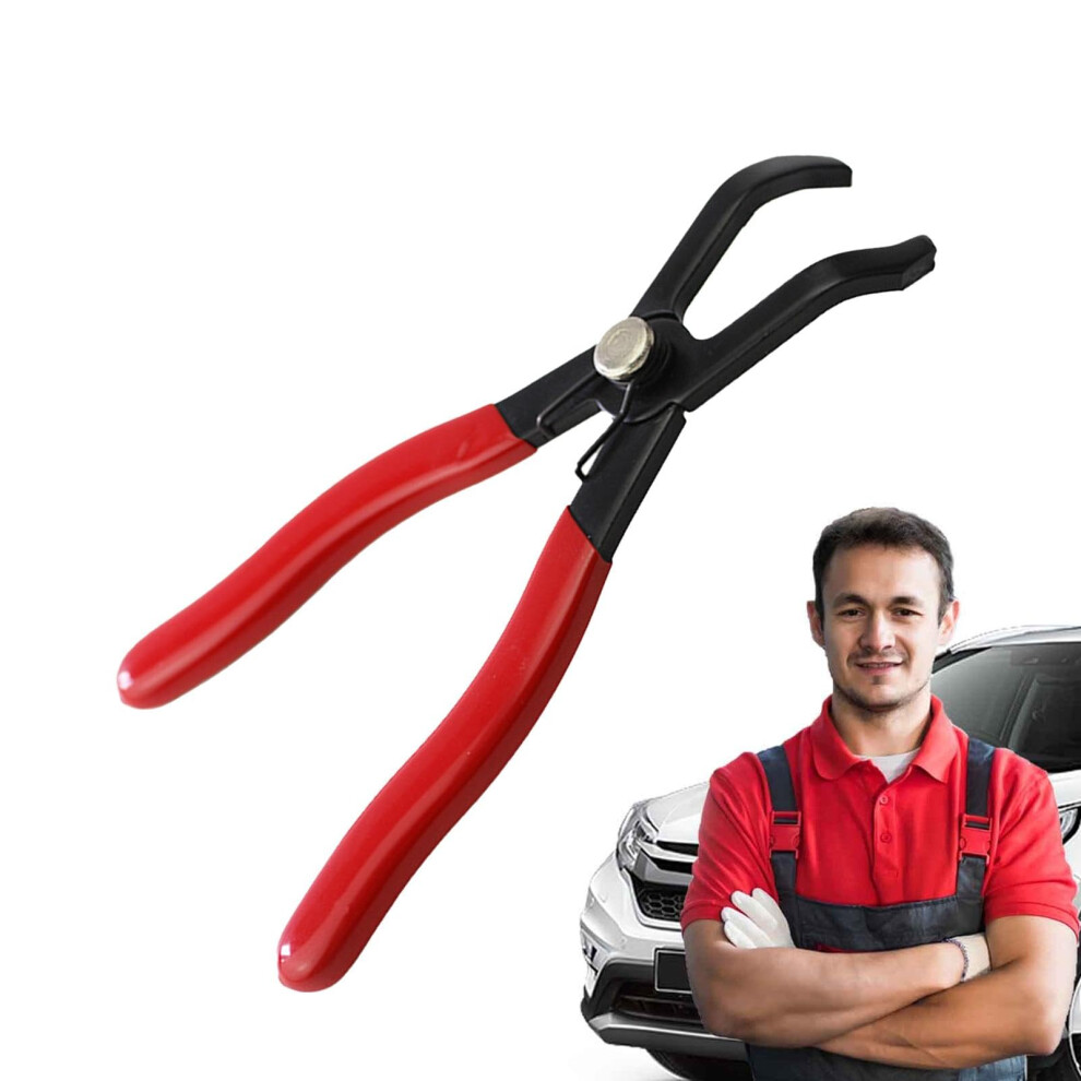 Car Disassembly Pliers, 30-Degree Angled Trim Clip Pliers For Fasteners And Steel Plate Removal, Red 6947110638874