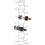 Amazon Amazon Basics Modern Style Wine Rack for 12 Bottles  Chrome 4