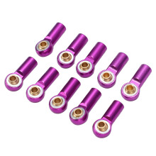 Verbessern Sie Ihren SCX10 1/10 RC-Car mit 10 Stück violetten M3-Kugelenden