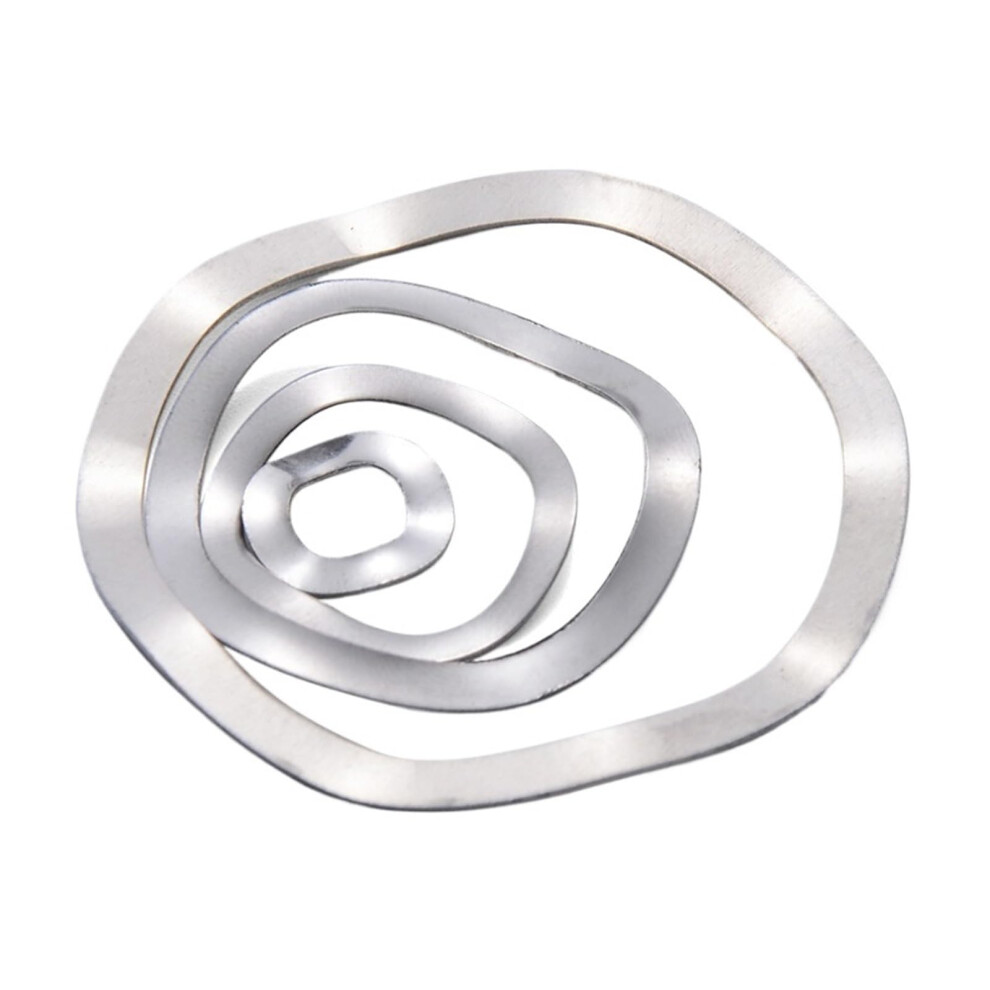 304 Stainless Steel Wave Washers M3-M51, M25x31x0.3mm, 10Pcs Metal Spring Lock Washers For Shaft Applications 6038364774736