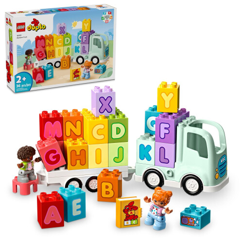 LEGO LEGO DUPLO Town Αλφαβητάκι Truck, Κατασκευαστικό παιχνίδι για παιδιά 2+, ABC Learning όχημα