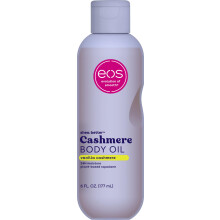 eos Cashmere K   rper   l, Vanille-Kaschmir, 24-Stunden-Feuchtigkeit, pflanzliches Squalan zur Beruhigung, Erweichung und Gl   tte trockener Haut, 170
