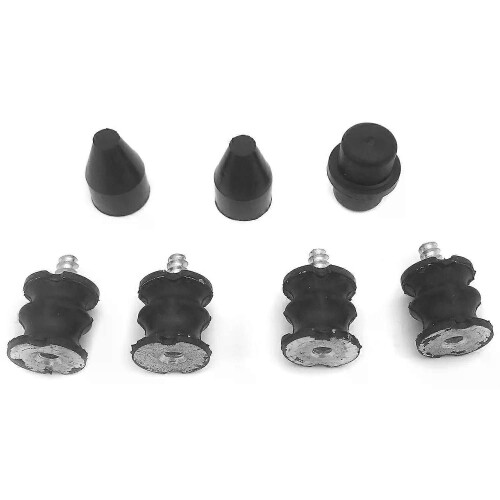 7Pcs Rubber Front Handle Isolator Buffer Shock Mount elements Set Kit Fit for Husqvarna 136 137 141 2