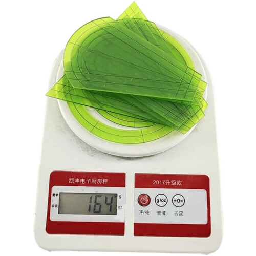 10-Piece Set Specialized Shaped Sewing Patchwork Ruler DIY Quilting Tool Durable Green Cutting Templates 1