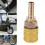 8 mm bildäck ventilklämma Solid mässing munstycksklämma Uppblåsningspump Adapter Luftchuck uppblåsare 4