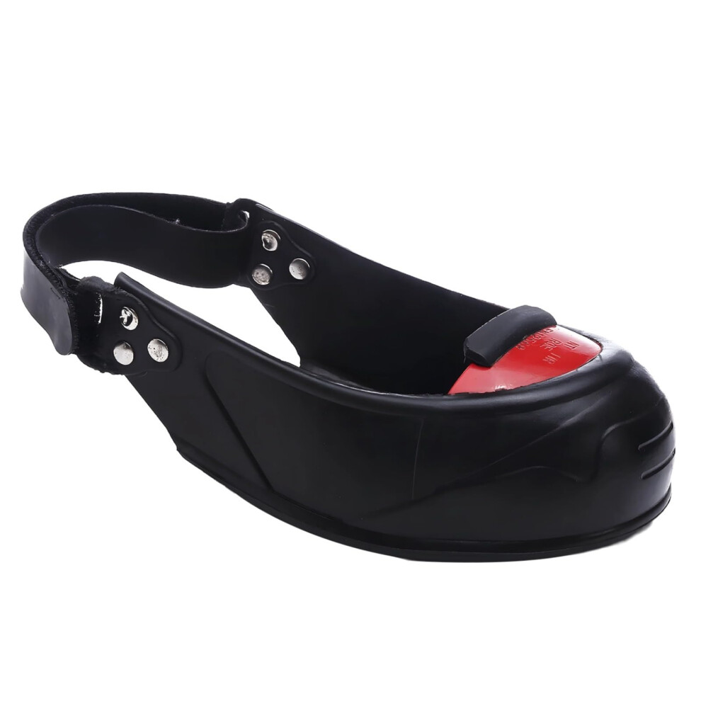 Durable Steel Toe Overshoes With Non-Slip Sole, Aluminum Alloy Caps, Shock-Resistant Rubber For Industrial Safety 6947110639635