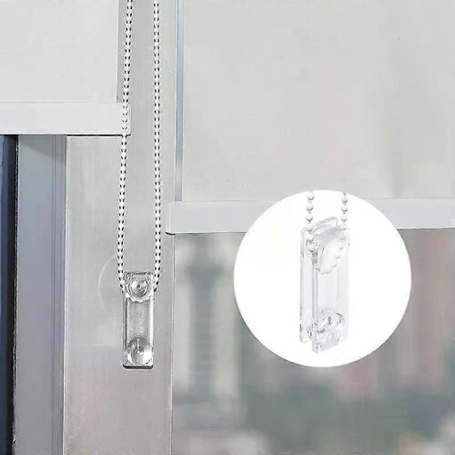 8pcs Blinds Accessories Cord Weight for Vertical Blind Roller Blinds Window Shutter Clear Plastic Safety 2