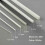 ABS White Round/Square Plastic Rod Stick For Architecture Model Making Model Material DIY Accessories 4