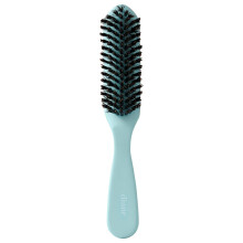 Diane 100% Boar Smoothing Hair Brush for Smoothing Frizz and Flyaways Laying Down Hair Edges and Taming Baby Hairs - Use for a Glossy Finish on Ponyt