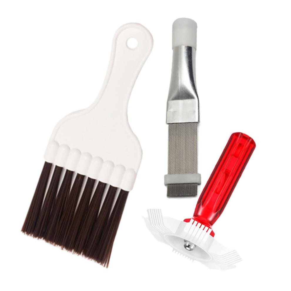 3-Piece Air Conditioner Cleaning Set With High-Quality Brushes For Efficient Condenser And Refrigerator Maintenance 6038364776068