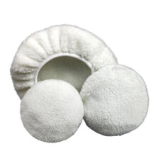 Car Polishing Bonnet Buffer Pads Cover Soft Wool 9-10 Inch for Boat Paint Care Polisher Drill Wheel Scratch Removal
