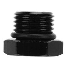 Stahlblock-Abschlussstecker Adapter für Fahrzeuge 4000PSI Schwarz Universal