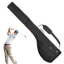 Foldable Travel Golf Case - Waterproof Portable Golf Bag for 8-10 Clubs, Wear-Resistant Carry Bag for Golfers