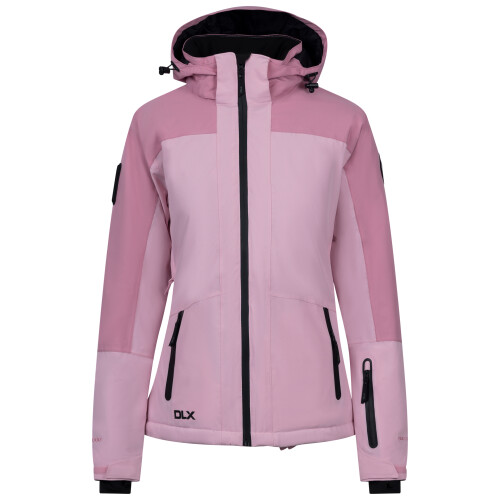 (8, Carnation) DlX Womens Waterproof Windproof Ski Jacket - Erica
