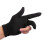 Elastische 3-Finger-Billardhandschuhe, Schwarz, Einheitsgröße, 10g 4