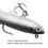 5 Stück weiche PVC T-Schwimmköder, Salz- und Süßwasser-Barschangelköder, 65g 5
