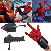 1 stuk Cosplay Homecoming Spider Launcher Web Shooter Superheld Peter Parker Silicagel Polsband Rekwisieten