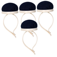 4-Piece Waterproof Wrist Pin Cushion Set, Wear-Resistant Sewing Accessories for Needle Storage and Embroidery Projects