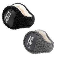 Winter Ohrenwärmer für Männer & Frauen | Fleece-ovale Ohrenschützer, Durchmesser 12 cm