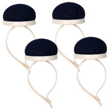 4 Piece Wrist Pin Cushion Sewing Tool Set for Comfortable Portable Embroidery and DIY Projects, Durable Design